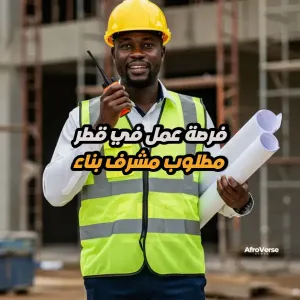 مطلوب مشرف بناء – للعمل في الدوحة - وظيفة متاحة لجميع الجنسيات