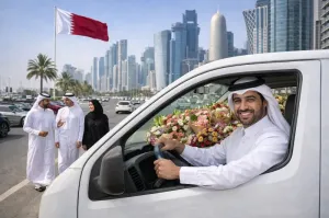 مطلوب سائق عربي للعمل في محل أزهار في قطر لتنوصيل الأزهار للأفراح والمناسبات و المستشفيات في الدوحة